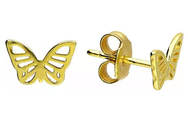 CME Leicester Limited H5341/Y Sterling Silver Gold Plated Jewellery