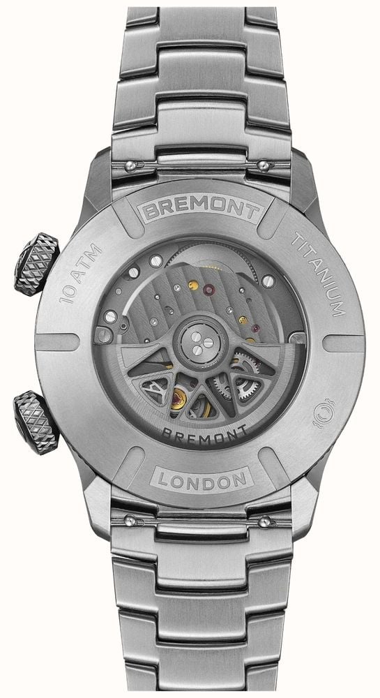 Bremont Altitude MB Meteor Automatic (42mm) Brushed Black Galvanic Metal Dial / Titanium Bracelet ALT42-MT-TI-BKBK-B - alternate view 3