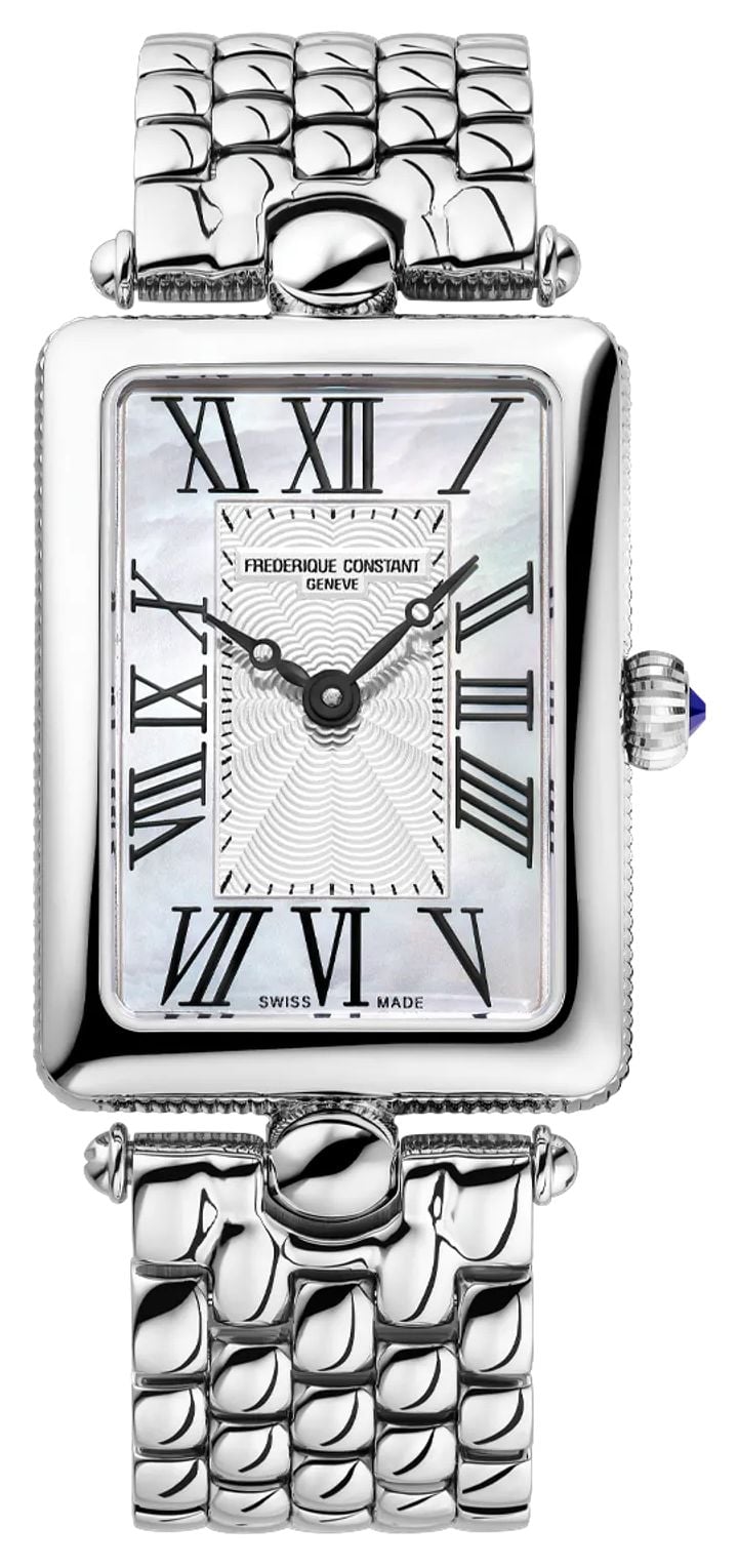 Frederique Constant FC-200MPW2AC6B Classics Art Deco CarrÃ©e Watch