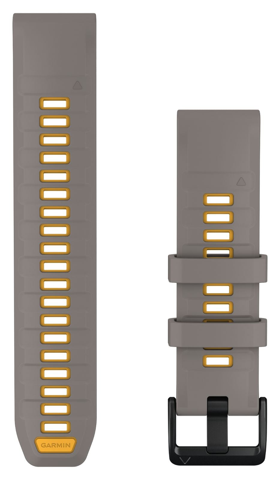 Garmin 010-14507-02 QuickFit Bands (22mm) Silver Grey/Yellow Watch