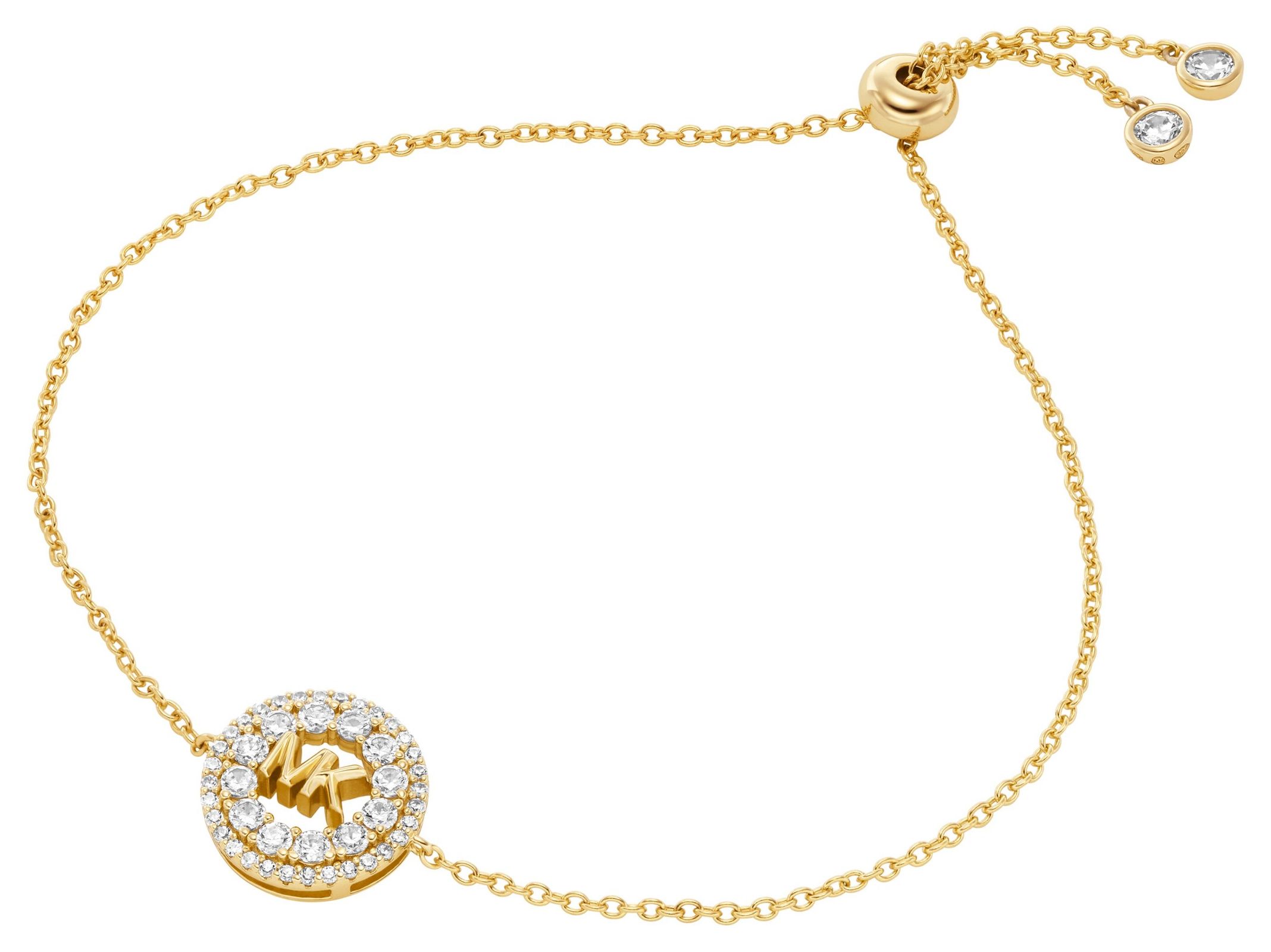 Michael Kors MKC1828710 KORS MK Bracelet - 14K Gold Plated Jewellery