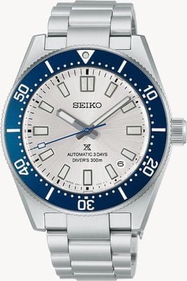 Seiko 145th Anniversary Prospex Diver’s Watch 1965 Heritage Limited Edition in Silvertone Watch HBC005J1