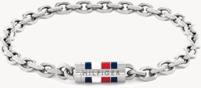 Tommy Hilfiger Men's Bruce Chain Bracelet Silver 2790652