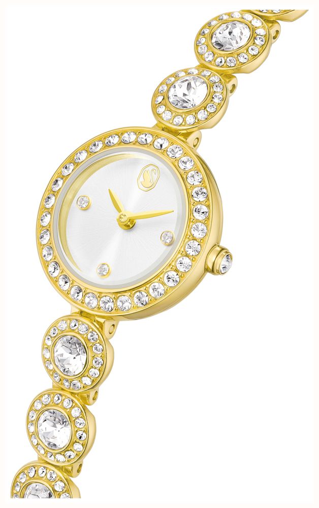 Swarovski Una Angelic, Crystal bracelet, Gold tone, Gold-tone finish 5750500 - alternate view 4