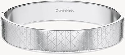 Calvin Klein Ck Iconic Silver Bangle - One Size 35000855
