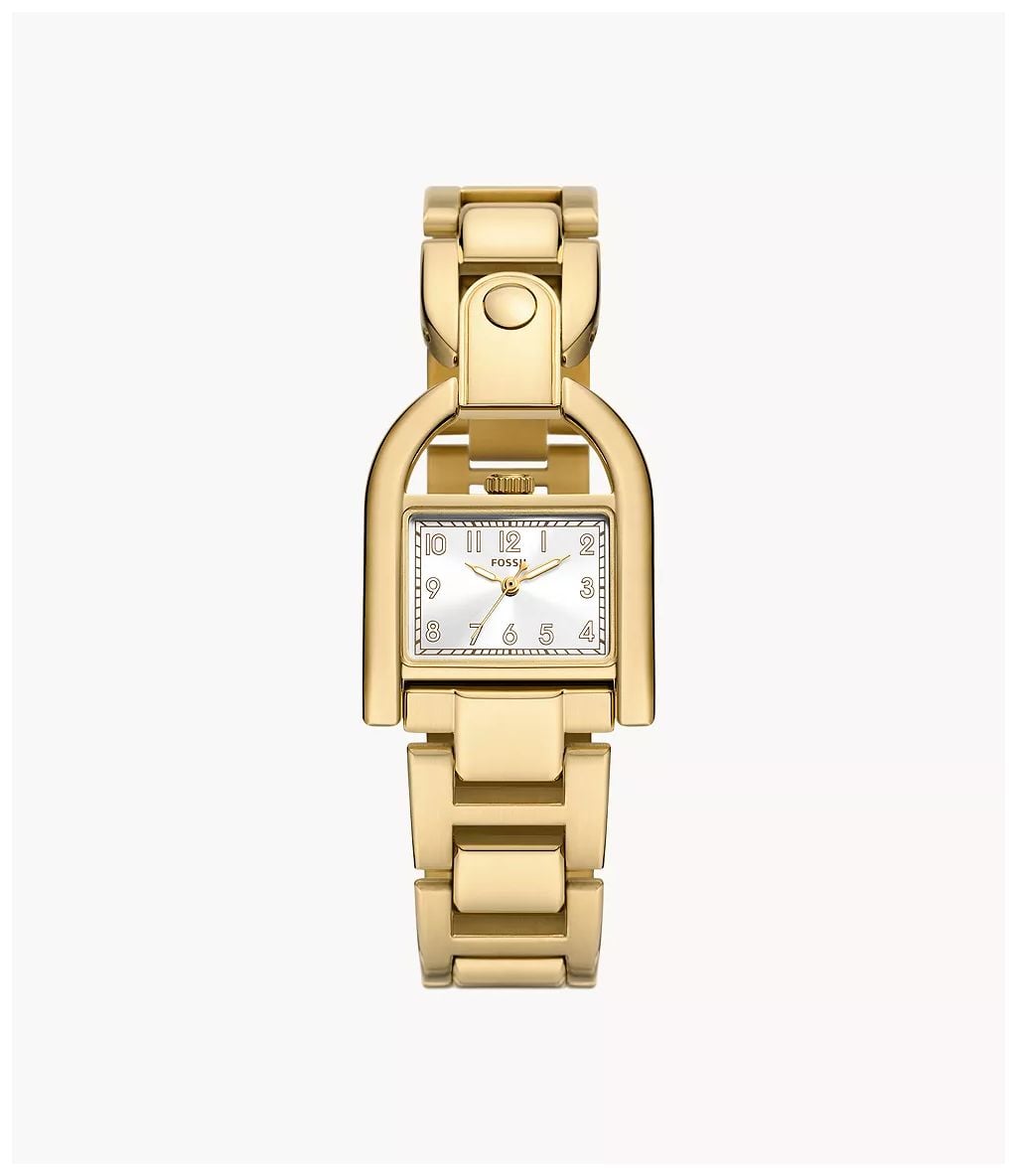 Fossil ES5527 Harwell 28mm Three-Hand Gold-Tone Stainless Watch