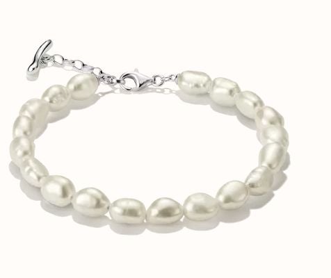 Thomas Sabo Bold Elegance Freshwater Pearl Bracelet A2235-082-14-L19V