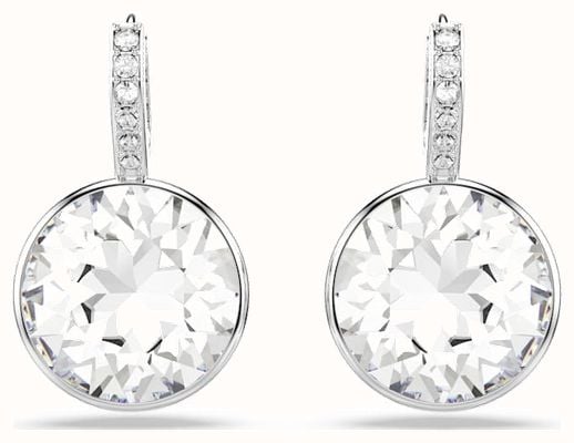 Swarovski Millenia Drop Earrings Round Cut, White, Rhodium Plated 5731149