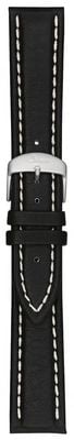 Sinn Black Cowhide Leather Strap with Steel Pin Buckle BL41221834001110400A