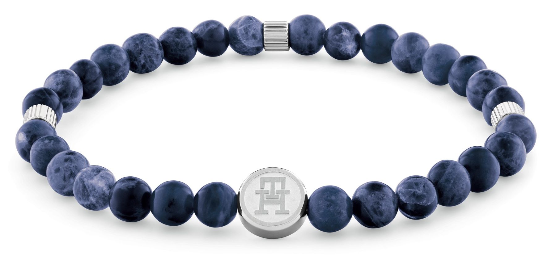 Tommy Hilfiger 2790608 Men's TH85 Beads Blue Beaded Bracelet Jewellery
