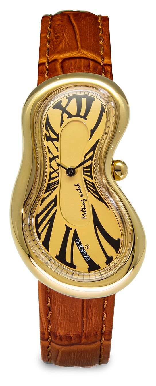 Exaequo Melting Watch EX 0002.0003 Classic PVD Yellow Gold (