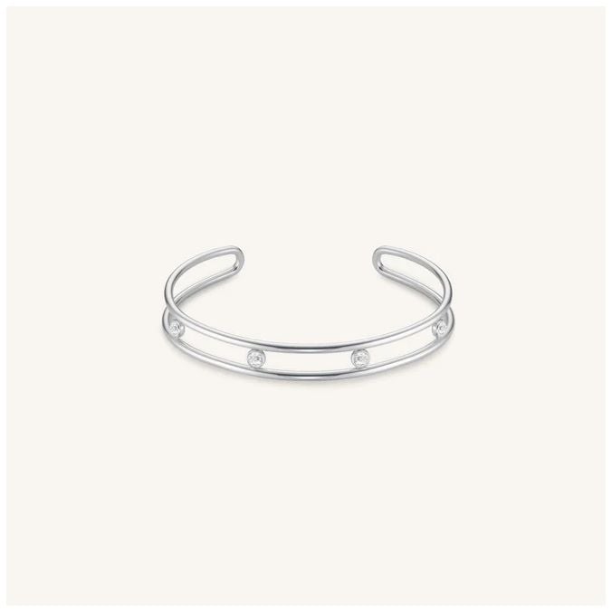 Rosefield Jewellery JB4CS-J1175 ladies 4 Crystal  Silver