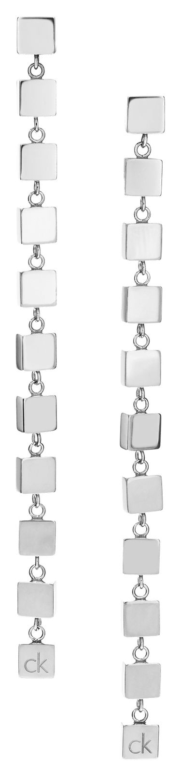 Calvin Klein 35000843 Ladies Geometric Earrings Silver Jewellery