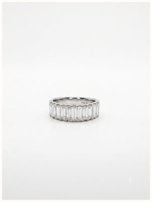 prestige Platinum 1.83ct Baguette Diamond 11 Stone Ring HPJ2661/TADEH