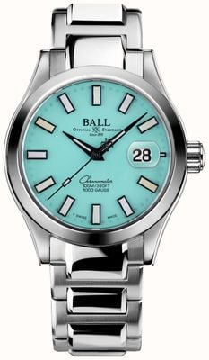 Ball Watch Company Engineer III Marvelight Chronometer (40mm) Turquoise Dial / Stainless Steel Bracelet NM9026C-S44C-TQR