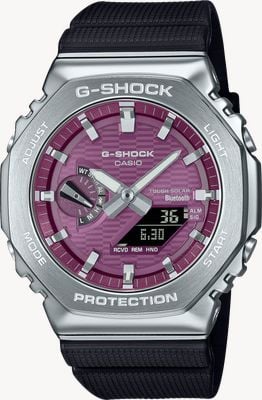 Casio G-Shock G-Steel 2100-Series Bluetooth - Pink Vapour Deposited Dial GBM-2100A-4BER