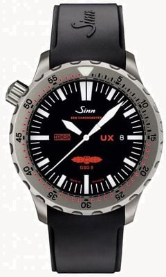 Sinn UX GSG 9 Rubber Strap 403.031 RUBBER