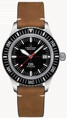 Certina Men's DS PH200M Automatic Black Dial C0364071605000