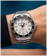 Timex DEEPWATER MERIDIAN Mens Stainless Steel Bracelet With White Dial TW3A01600 - alternate view 5