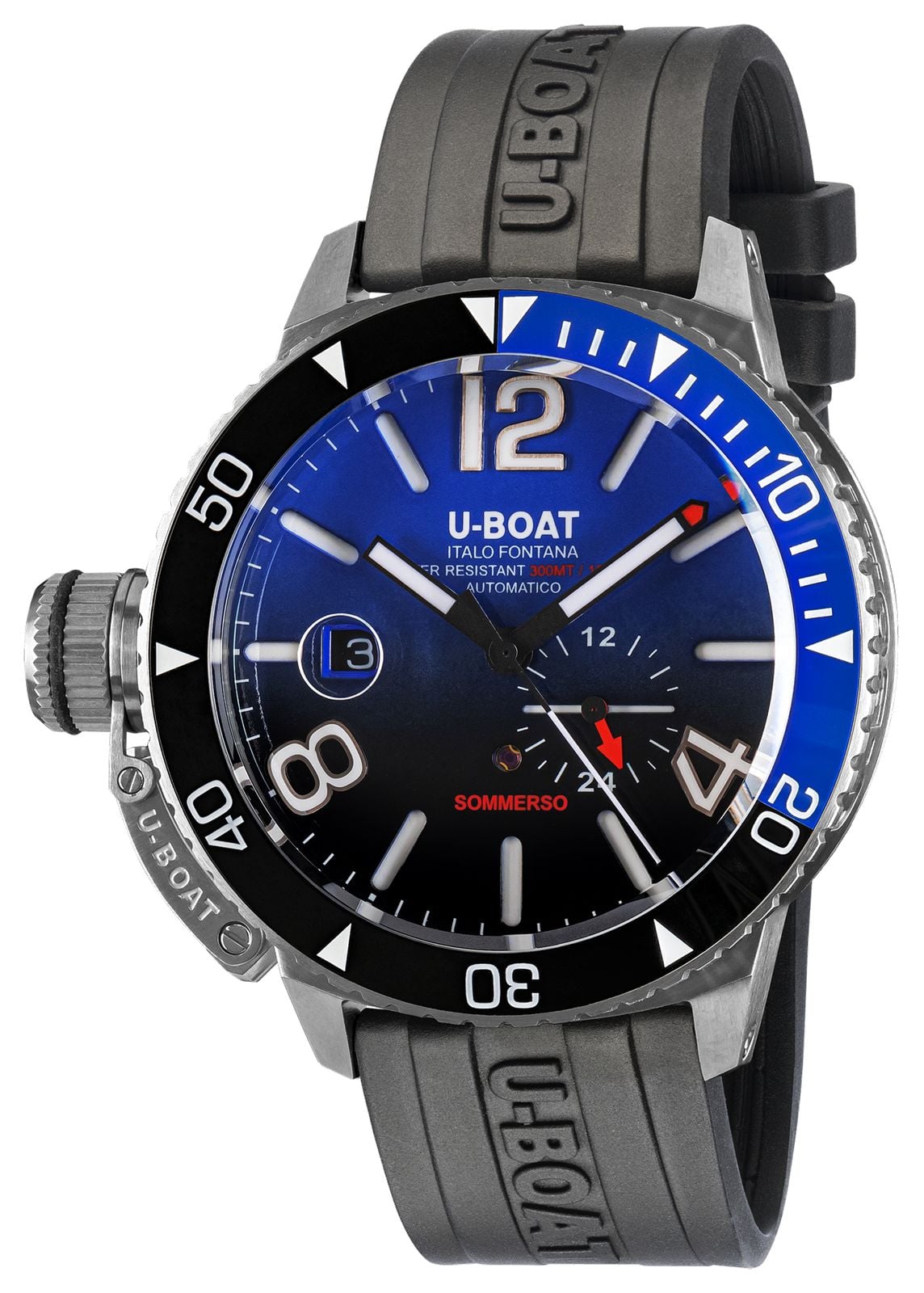 U-Boat 9519 Sommerso Ghiera Ceramica (46mm) Blue Gradient Watch