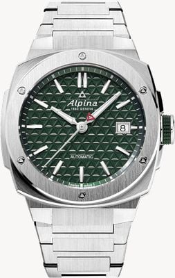 Alpina Alpiner Extreme Automatic (39mm) Green Textured Dial / Stainless Steel Bracelet Watch AL-525GR3AE6B
