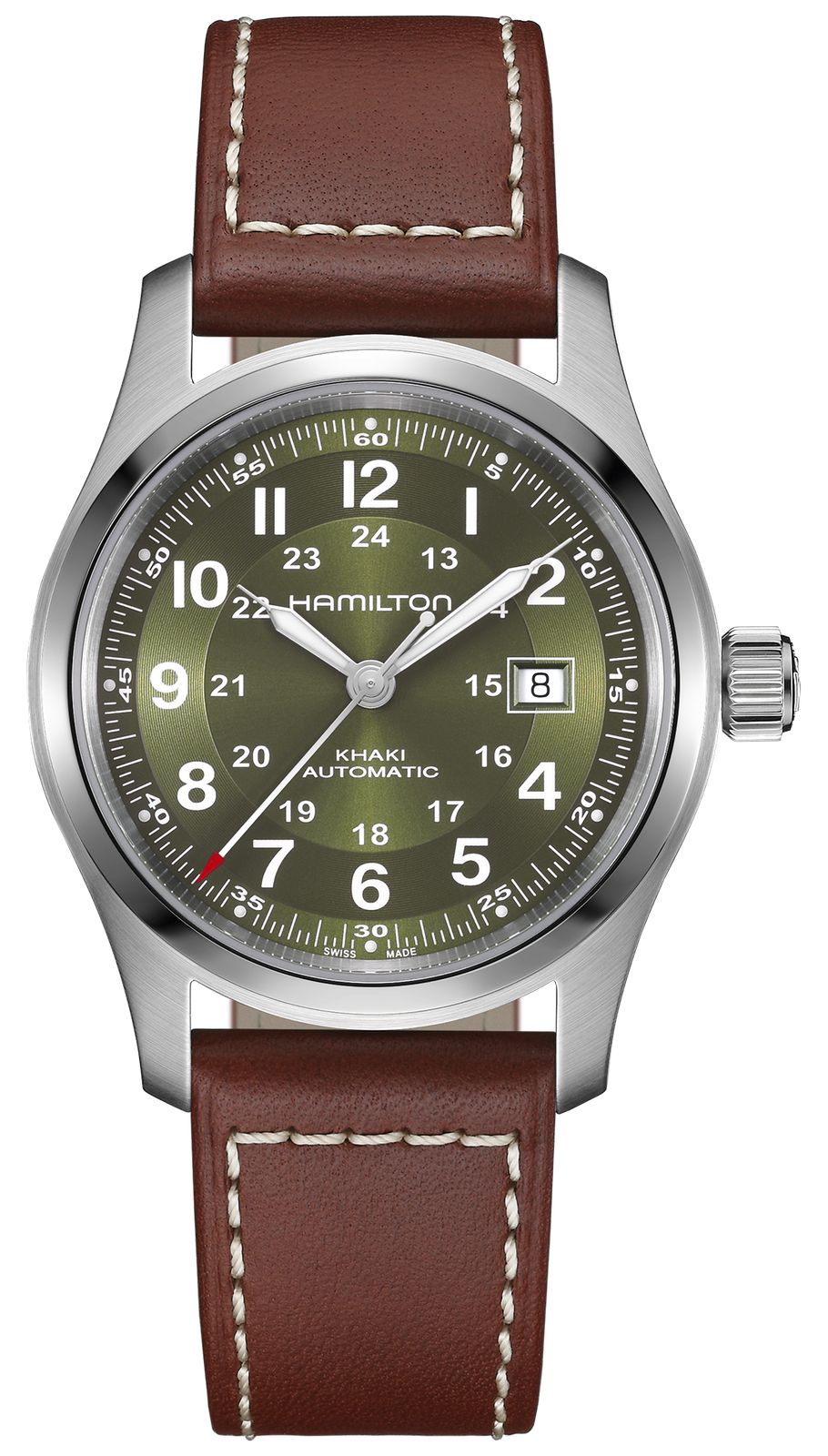 Hamilton H70605560 Khaki Field Automatic (42mm) Khaki Green Watch