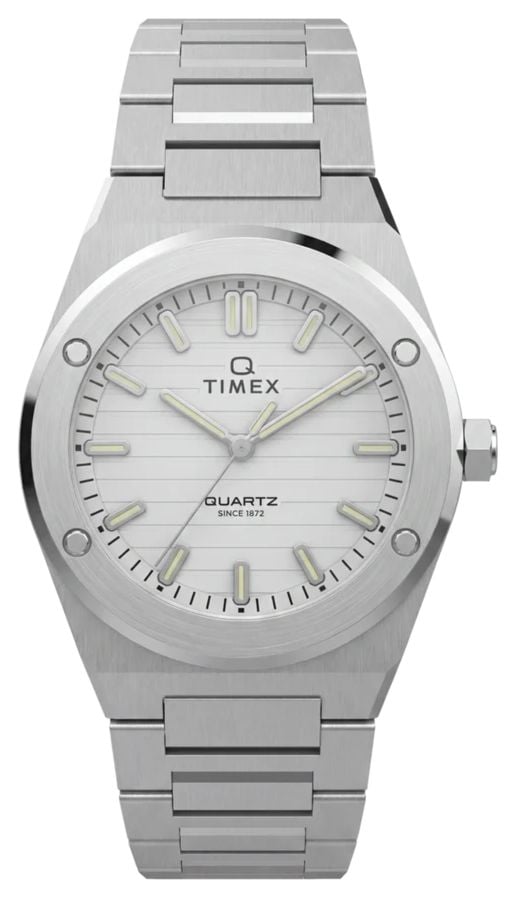 Timex TW2Y81800 Q TIMEX MARBELLA 34mm Stainless Steel Watch