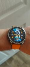 Customer picture of Garmin Fenix 8 47mm AMOLED Sapphire Premium Multisport GPS Smartwatch Titanium with Spark Orange Silicone 010-02904-11