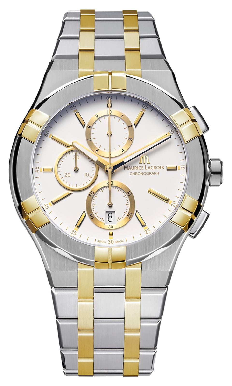 Maurice Lacroix AI1118-PVY03-130-1 Aikon Quartz Chronograph Watch