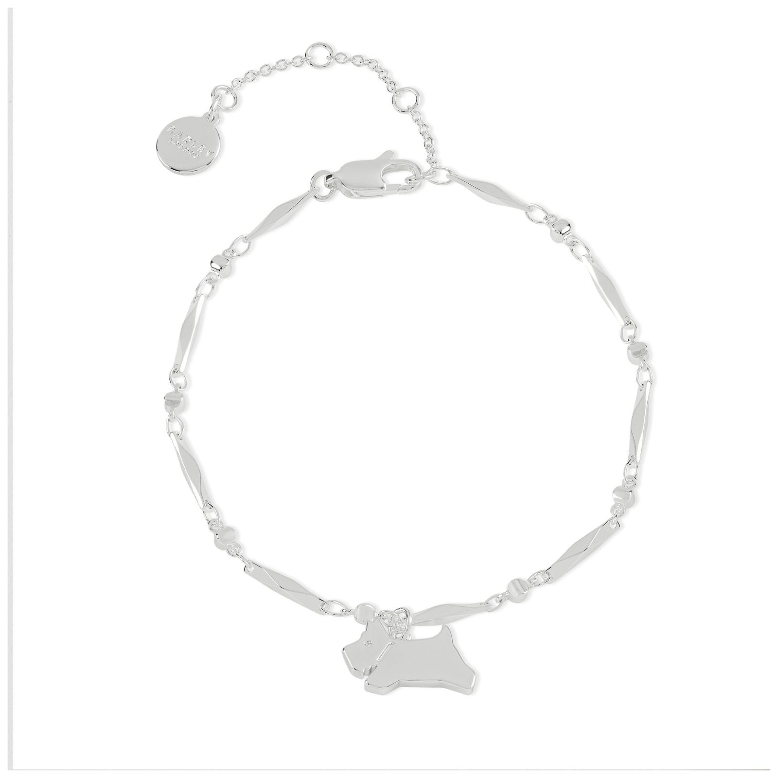 Radley Jewellery RYJ3229S Dog Charm Bracelet | Sterling