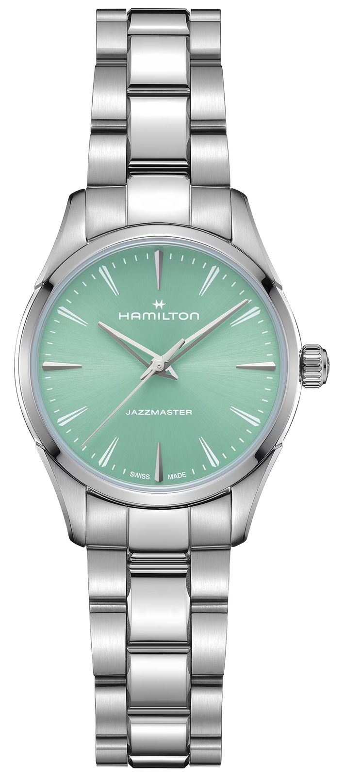Hamilton H32301161 Jazzmaster Quartz (32mm) Turquoise Sunray Watch