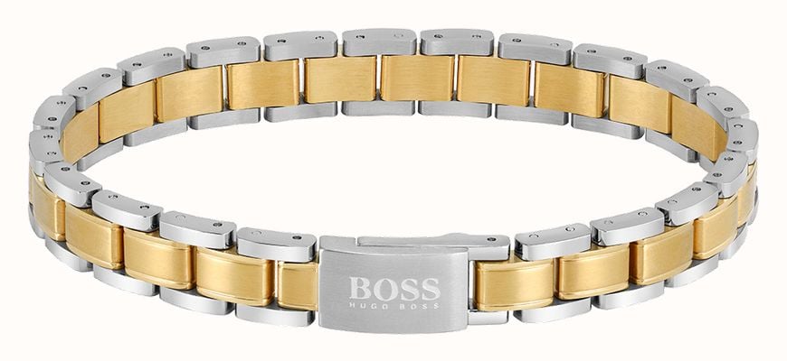BOSS Jewellery Men's Essentials Two Tone Bracelet 1580195