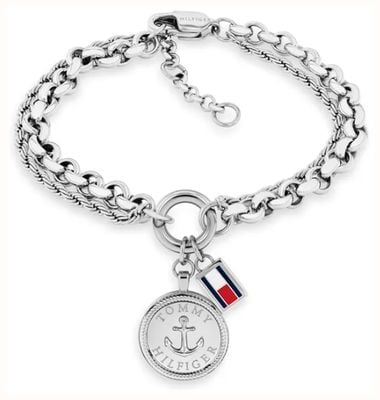 Tommy Hilfiger Silver Nautical Charms Bracelet 2781024