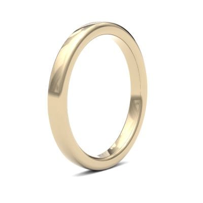 James Moore Wedding Ring  | 2.5mm | Heavy | Size Soft Court | AG_2.5LHS-9Y AG_2.5LHS-9Y