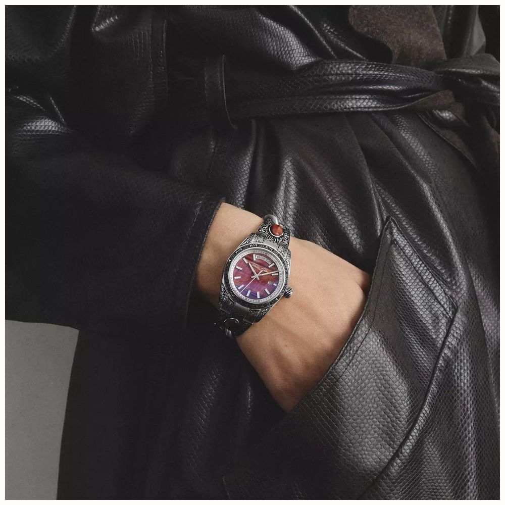 Thomas Sabo Watch With Western-style Ornaments And Red Tiger’s Eye Watch WA0456-201-212-36 - alternate view 4