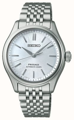 Seiko Presage Classic Series 'Aijiro' Automatic (36mm) Light Indigo Dial / Stainless Steel Bracelet SPB521J1