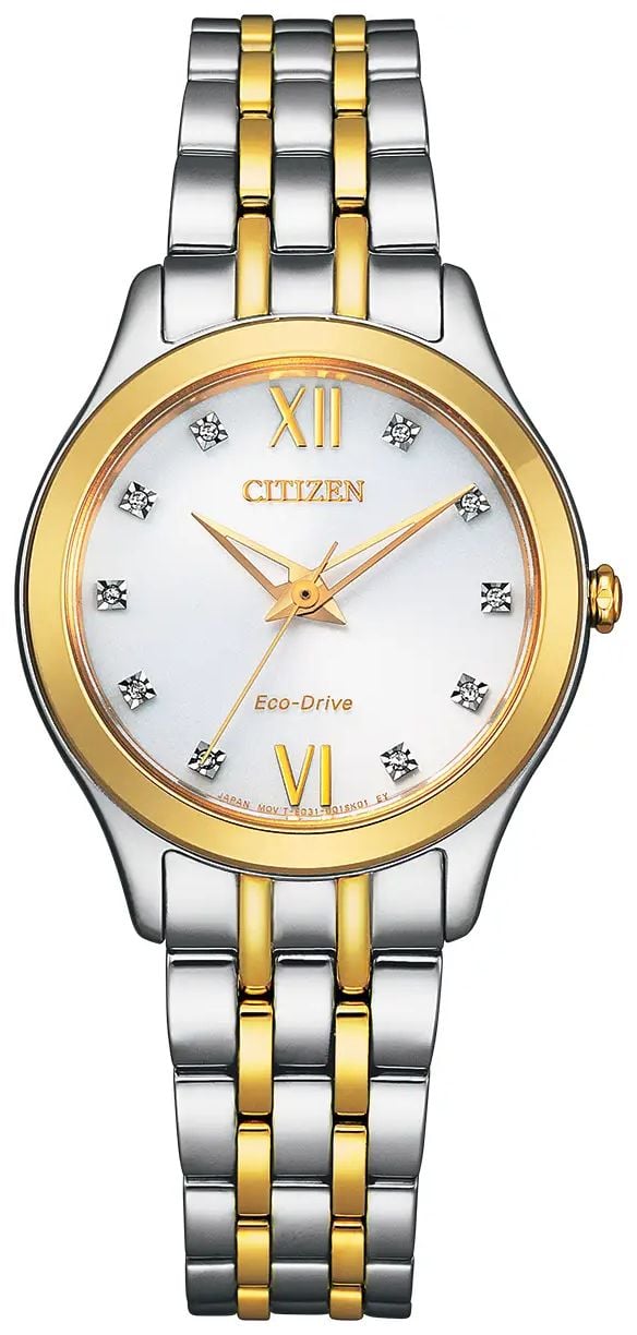 Citizen EM1014-50A Women's Silhouette Diamond Eco-Drive Watch