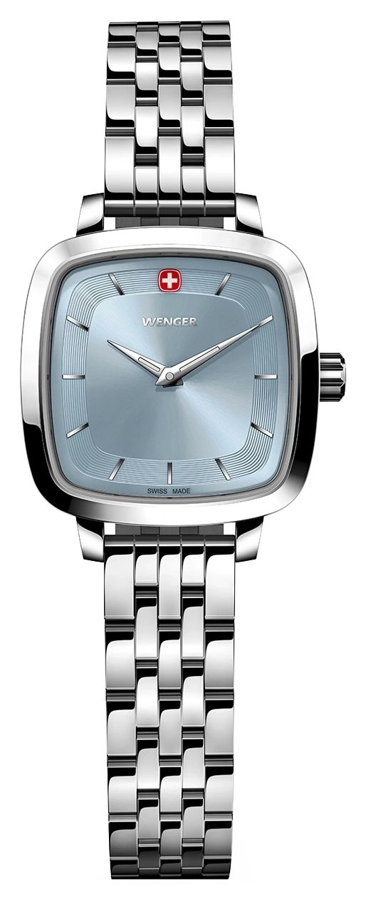 Wenger 01.1911.104 Vintage Classic Quartz (27mm) Light Blue Watch