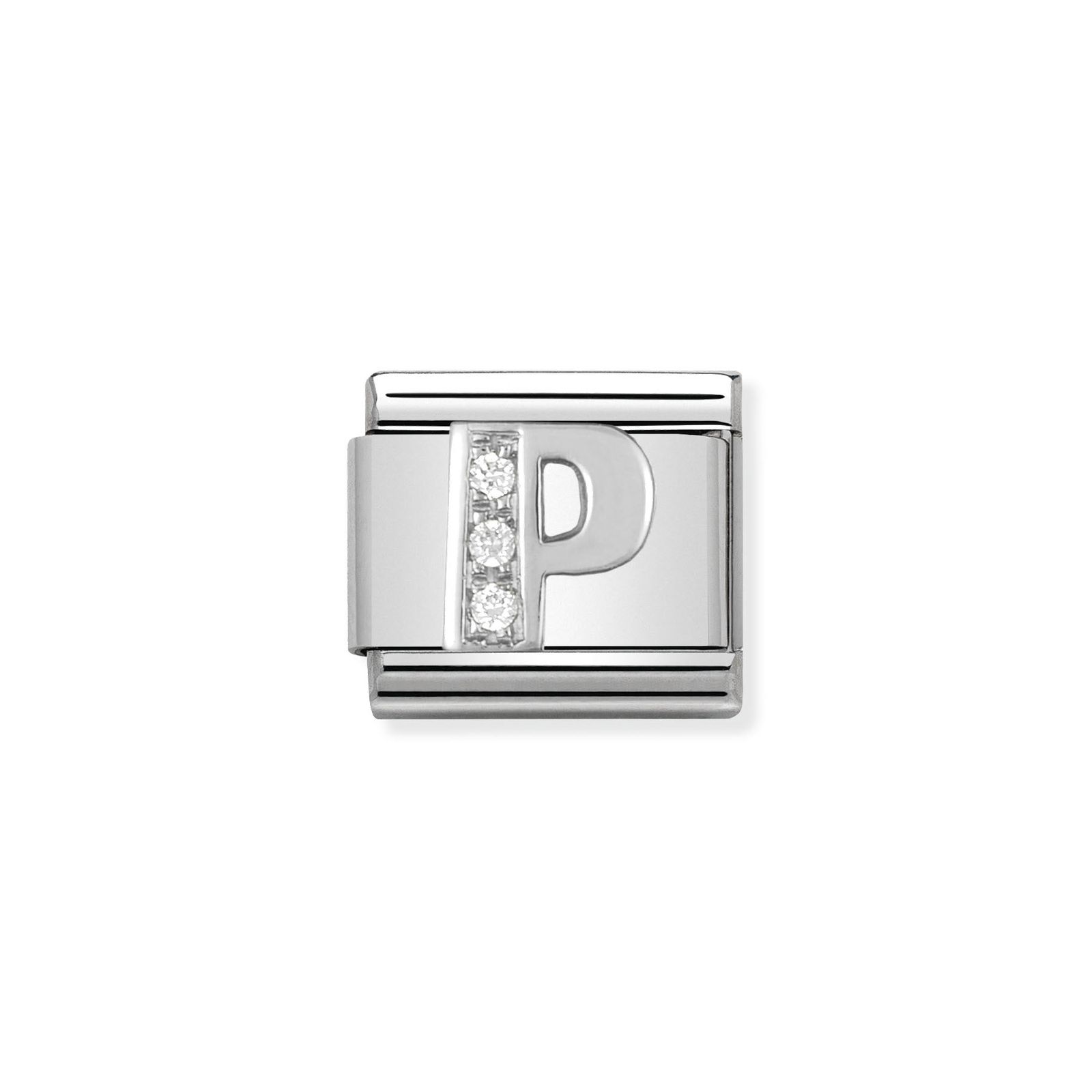 Nomination 330301/16 Classic Letter P Sterling Silver & Jewellery