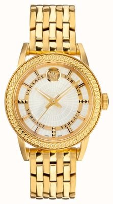 Versace VIAMOND (41mm) Silver Dial / Gold PVD Stainless Steel VEPO00420