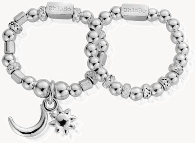 ChloBo Moon & Sun Set Of 2 | Rings Medium SR2582