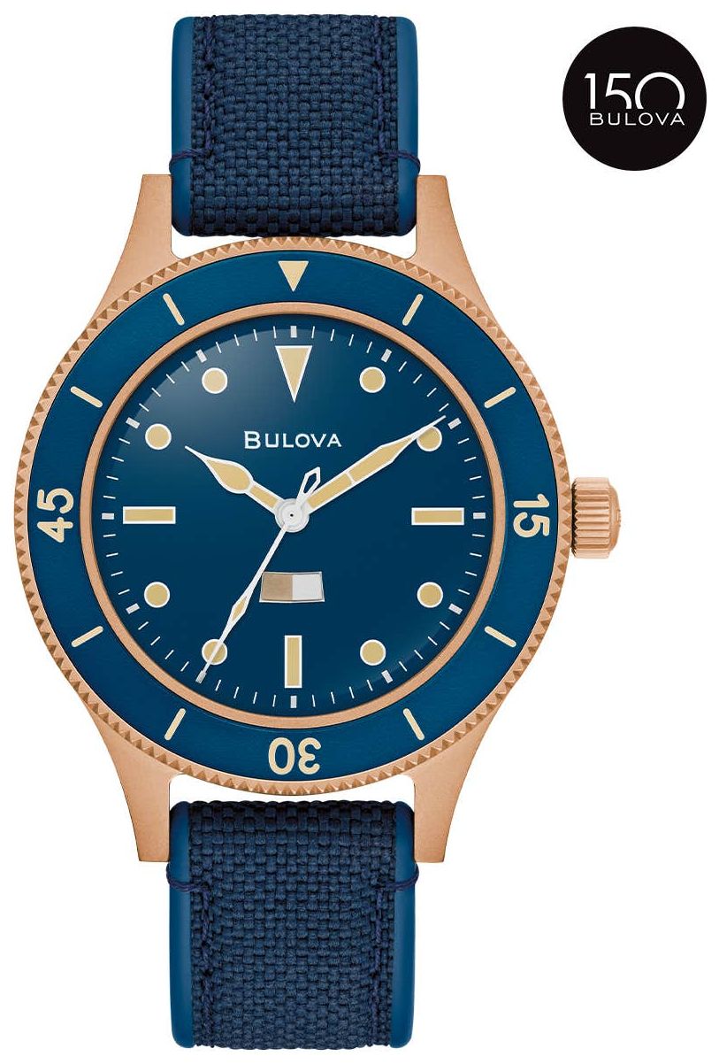 Bulova 98A325 MIL-Ships Bronze – 150th Anniversary Special Watch