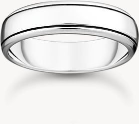 Thomas Sabo Silver Ring With Lines | SIZE 58 TR2503-637-21-58