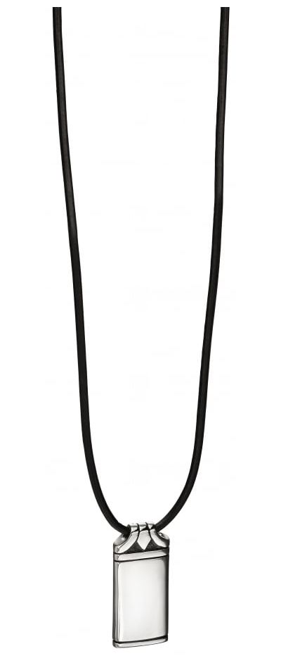 Fred Bennett N4150 Men’s Stainless Steel Textured Pendant on Jewellery