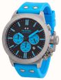 TW Steel Canteen Quartz Chronograph (45mm) Black Dial / Blue Silicone Strap Watch CS131 - alternate view 2