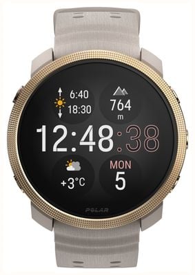 Polar Vantage M3 Multisport GPS Smartwatch Greige Sand (S-L) 900112399