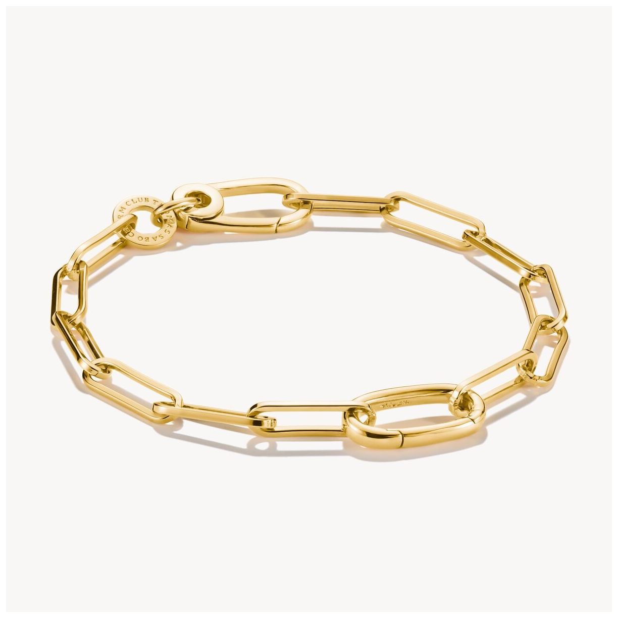 Thomas Sabo C1205-413-39-L17 Charm Bracelet Paperclip With Jewellery