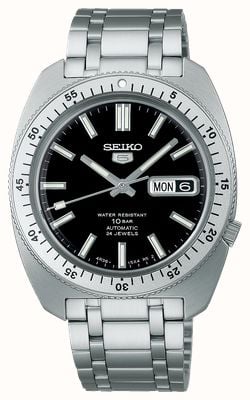 Seiko 5 Sports ‘Gene Kranz’ Recreation Limited Edition (38.2mm) Black Dial / Stainless Steel Bracelet SRPL93K1