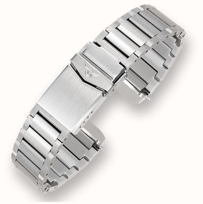 Squale 1521 Brushed & Polished Stainless Steel Bracelet - 20mm (BRACELET ONLY) CSSSQ20BX