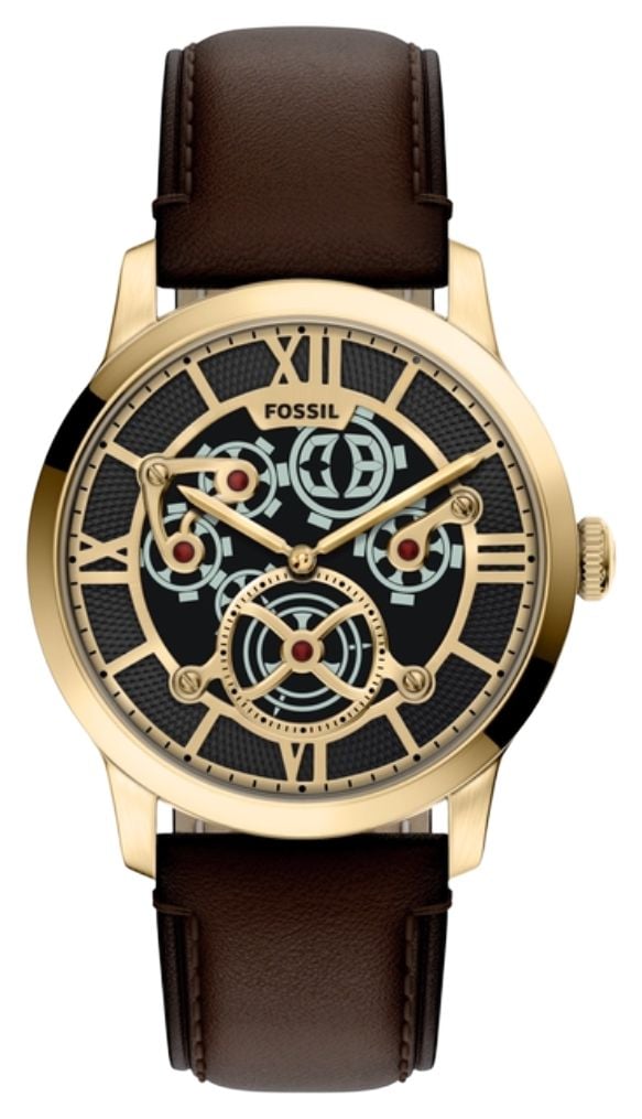 Fossil FS6190 Townsman Big Tic 42 mm Brown Leather Watch